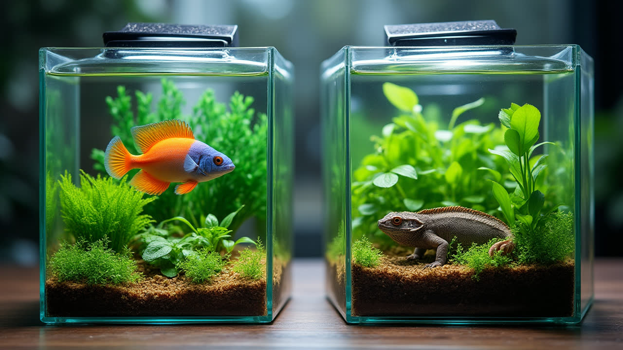 Aquarium vs Terrarium: Complete Guide to Choosing Right